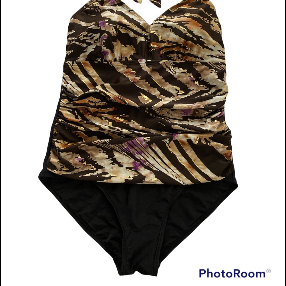 Ingear One Piece Ladies Swimsuit Multicolor Size 12
